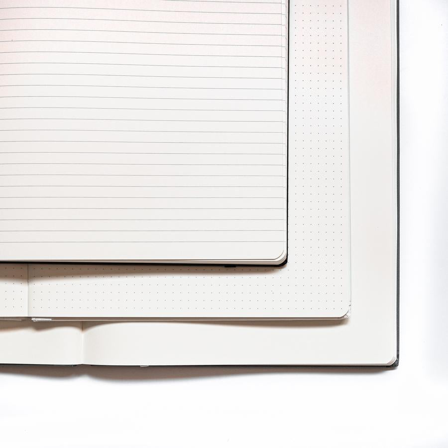 Blackwing Medium Slate Notebook - Black Cover - Plain