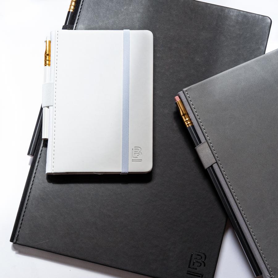 Blackwing Large Slate Notebook - Black Cover - Ruled