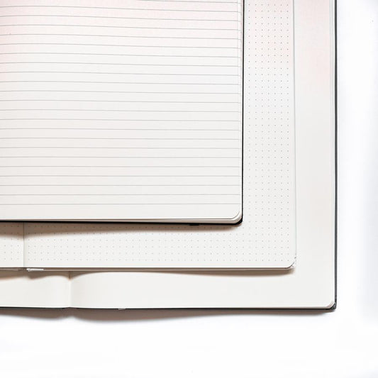 Blackwing Medium Slate Notebook - Black Cover - Plain