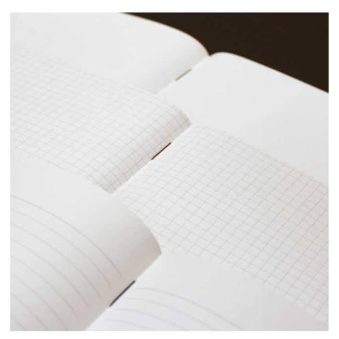 Apica Premium CD Notebook - Red - Grid - A4