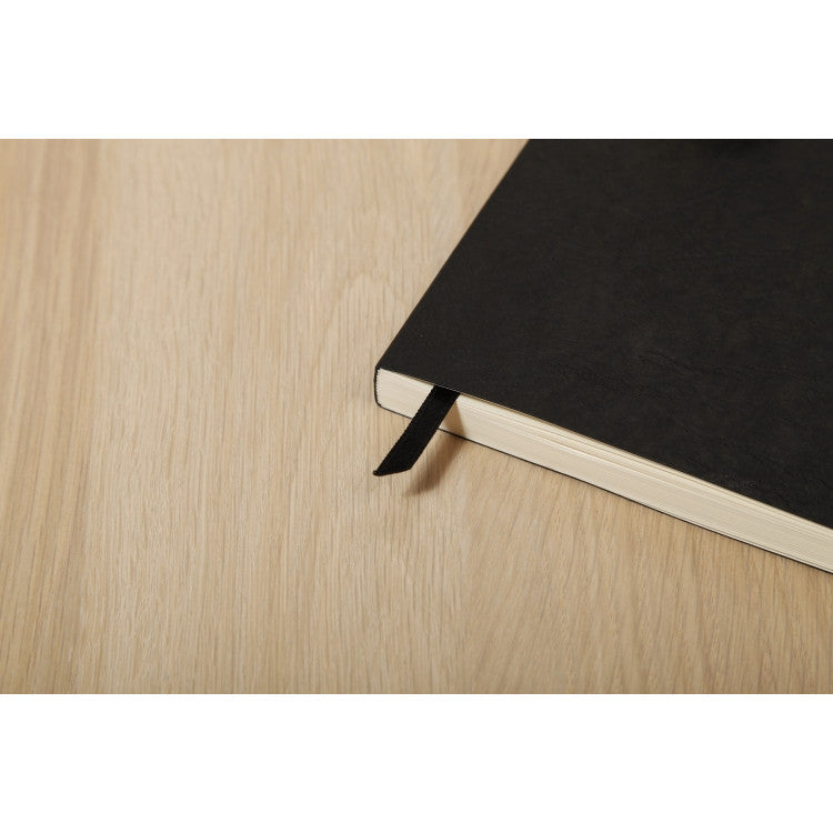 Clairefontaine "My Essential" Bound Paginated Notebook - 96 Dots Sheets - 6 x 8 1/4 - Black